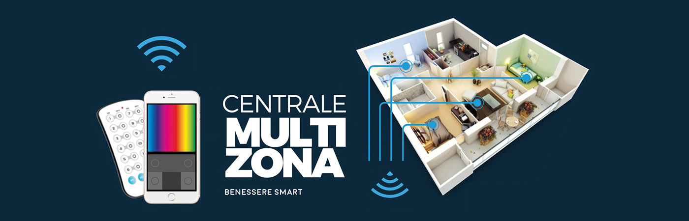 Centrale Multizona Pro, nuove soluzioni professionali di illuminazione LED