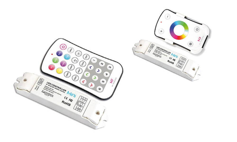 Controller RGB in radiofrequenza