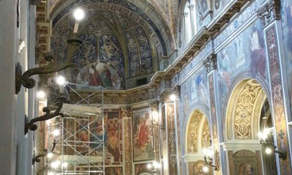 Illuminazione della Chiesa di Squinzano – Lecce