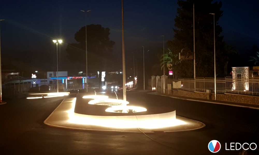 Strip led con rivestimento pvc da esterno – Rotonde – Provincia di Foggia