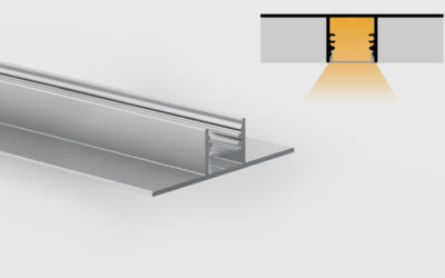 Eloxiertes Aluminiumprofil – verdeckt versenkt – PR221