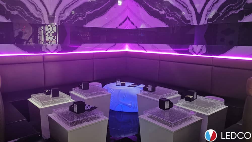Illuminazione Bar con Strip led colorate – Gallipoli