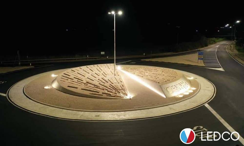 Illuminazione rotonda – Apricena (FG)