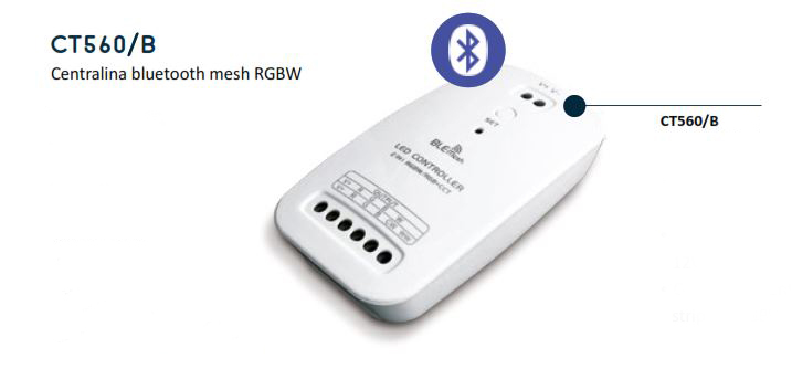 Centralina Bluetooth Mesh RGBW – CT560/B