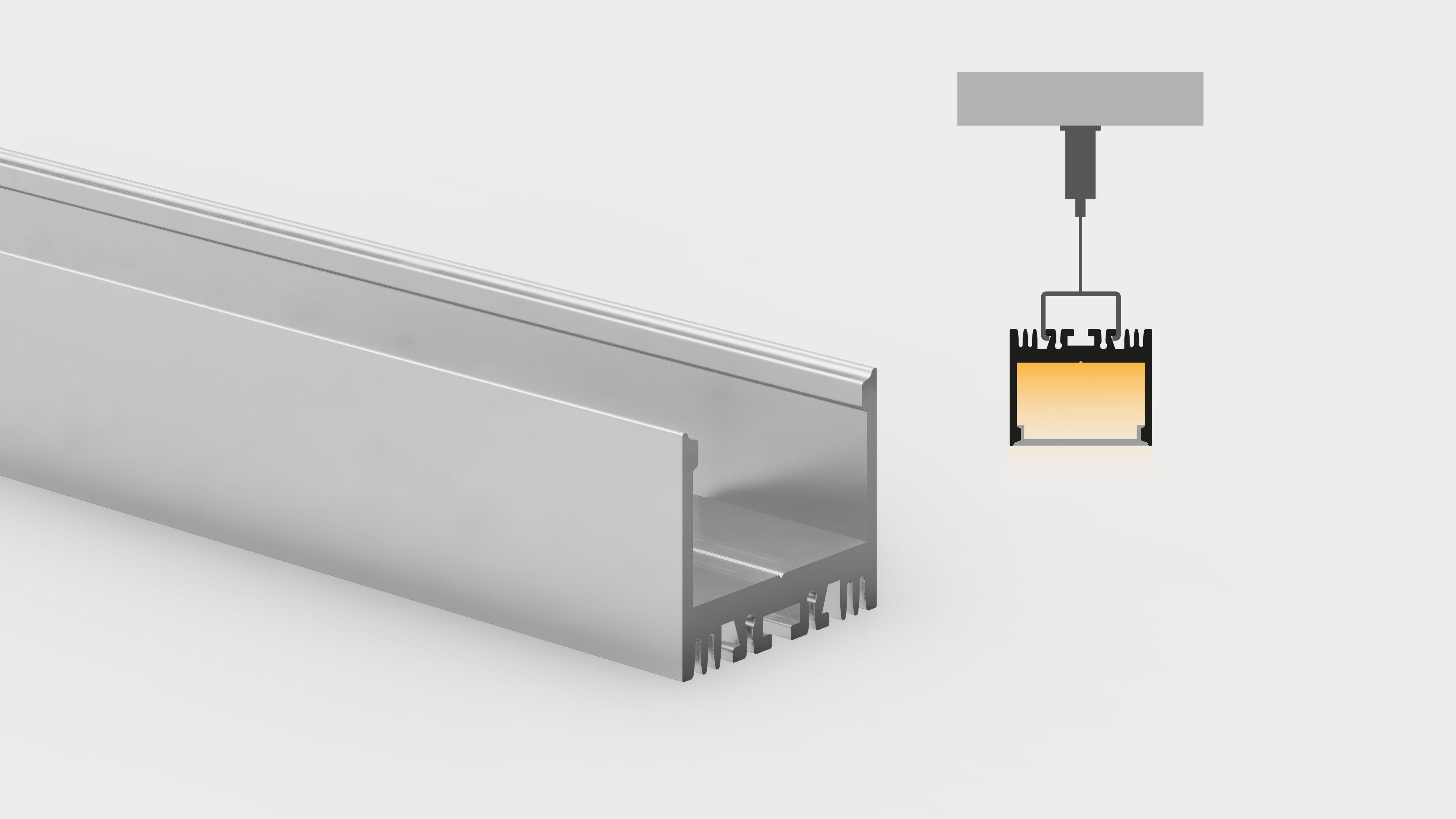 Profilo a Sospensione Multifunzione – PR230