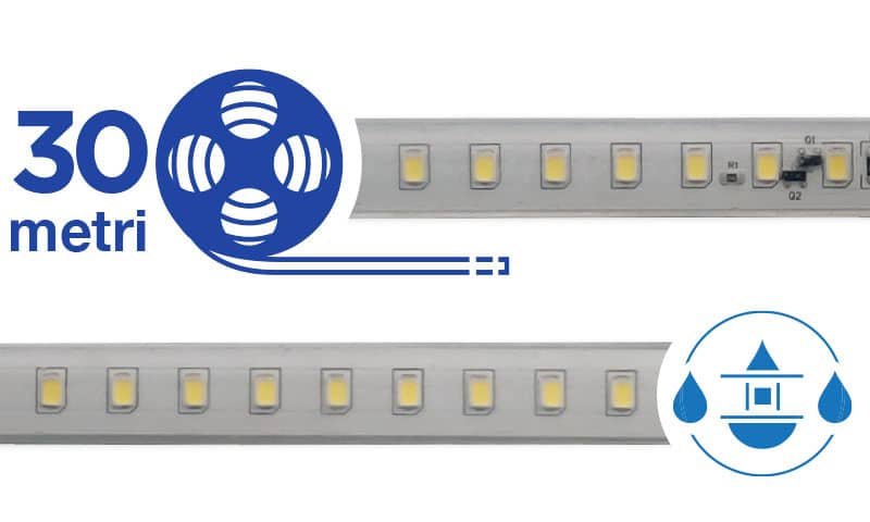 STRIP LED 48V – 30 metri – IP 68