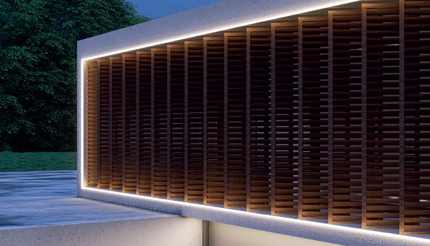 strip-led-flex-1018 immagine di finestra con strip led per esterni