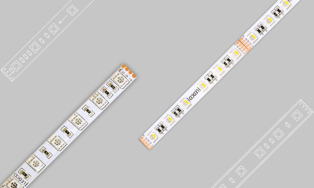 Warmweiss 3000k  ledes  230 V  Omo Slim tira LED blanco cálido extra claro Clase energética A +  DIMM Bar   IP68  10m 