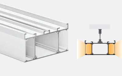 Aluminiumprofil – hängend – PR750