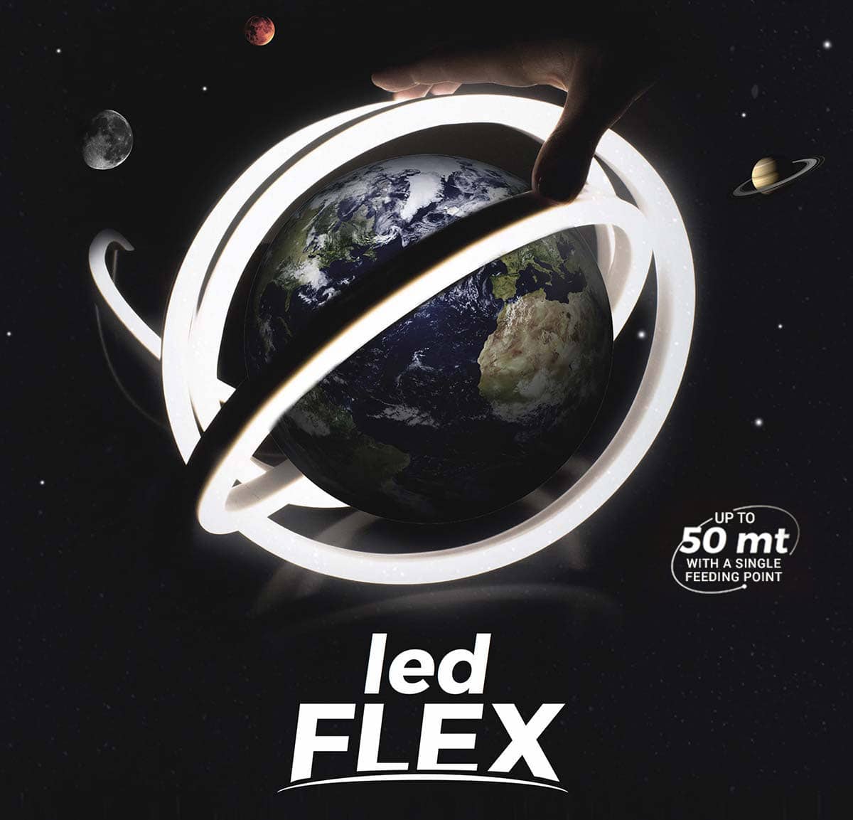 flex-led-strip-ledco immagine di finestra con strip led per esterni
