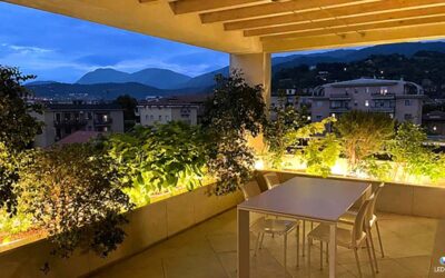 Illuminazione loggia – Brescia