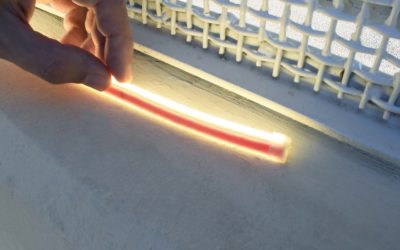 Here’s what happens to a 220V LED strip after more than a year of outdoor use