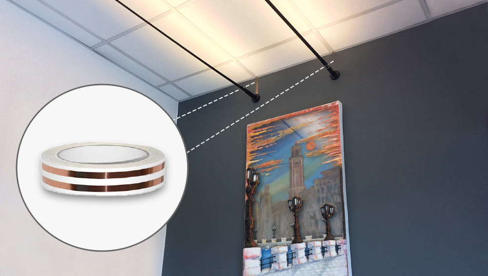 How to extend the electrical system without breaking the walls with the new electrical adhesive tape
