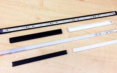 New aluminum profiles PR101 and PR115 to also install IP68 and 220V LED strips