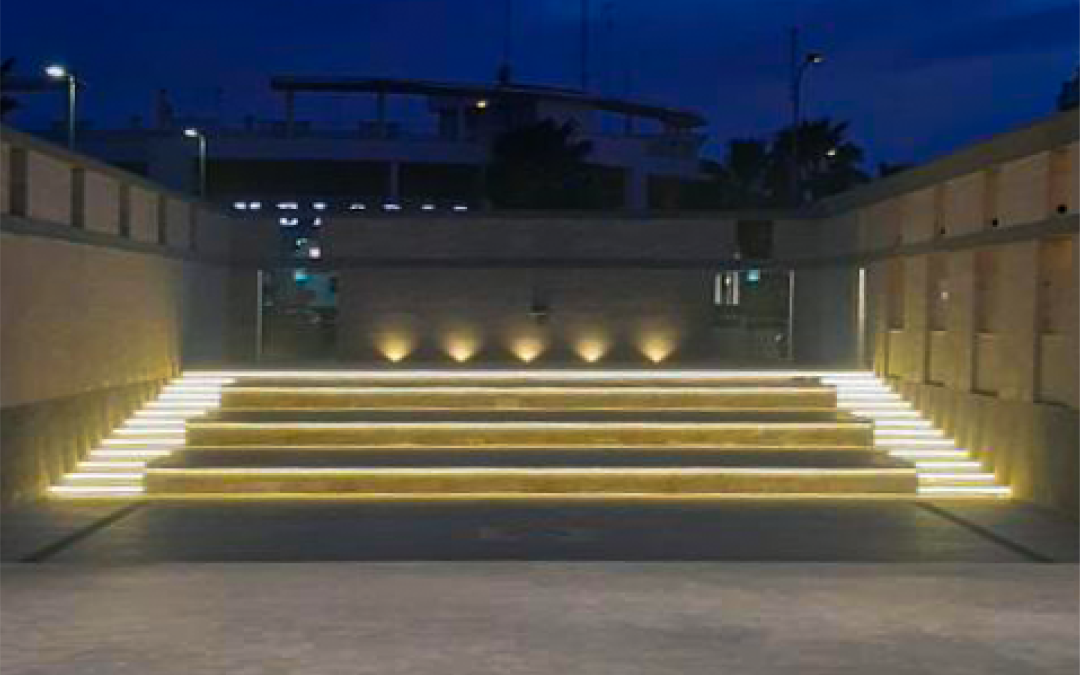 Illuminazione anfiteatro a Casamassima (BA)