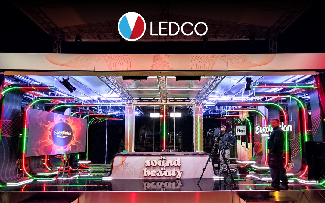 EUROVISION SONG CONTEST 2022: A TRIUMPH OF LIGHTS AND COLORS SIGNED LEDCO
