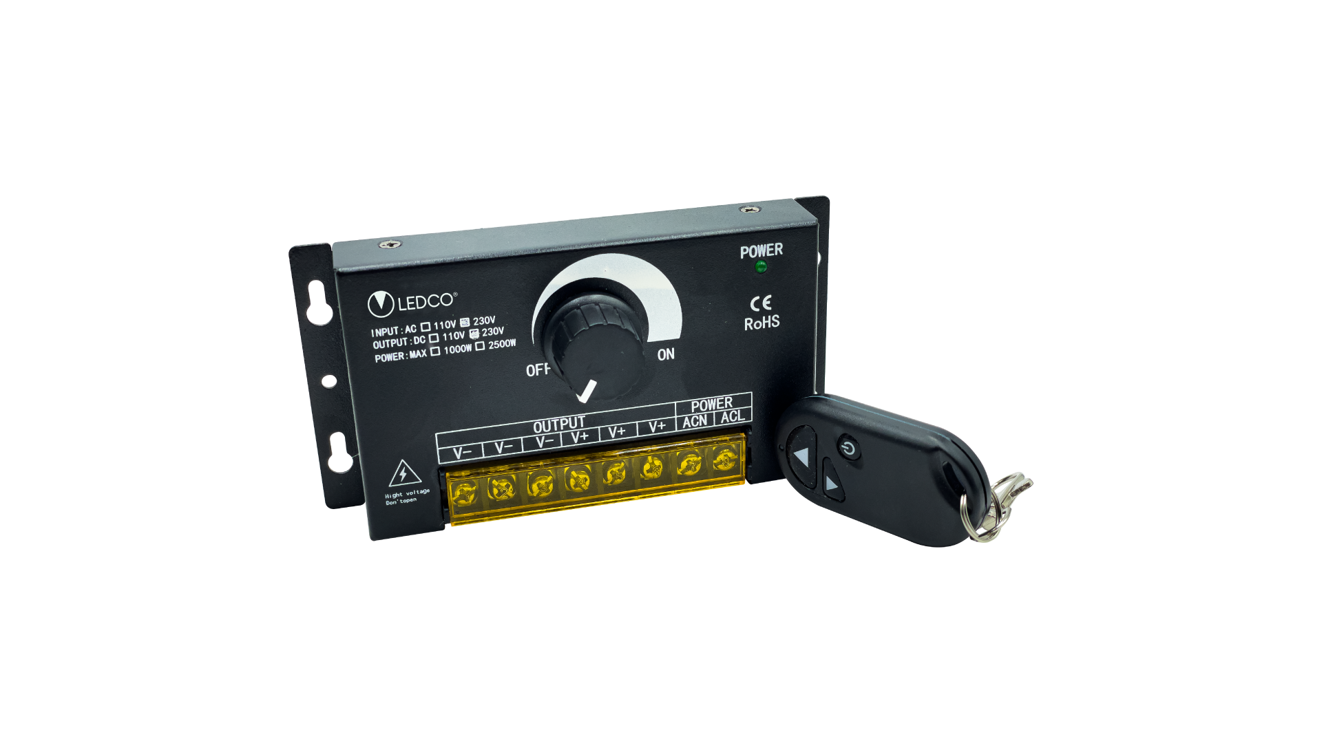 Rotary Dimmer for 220V LED Strip: Total lighting control with LEDCO