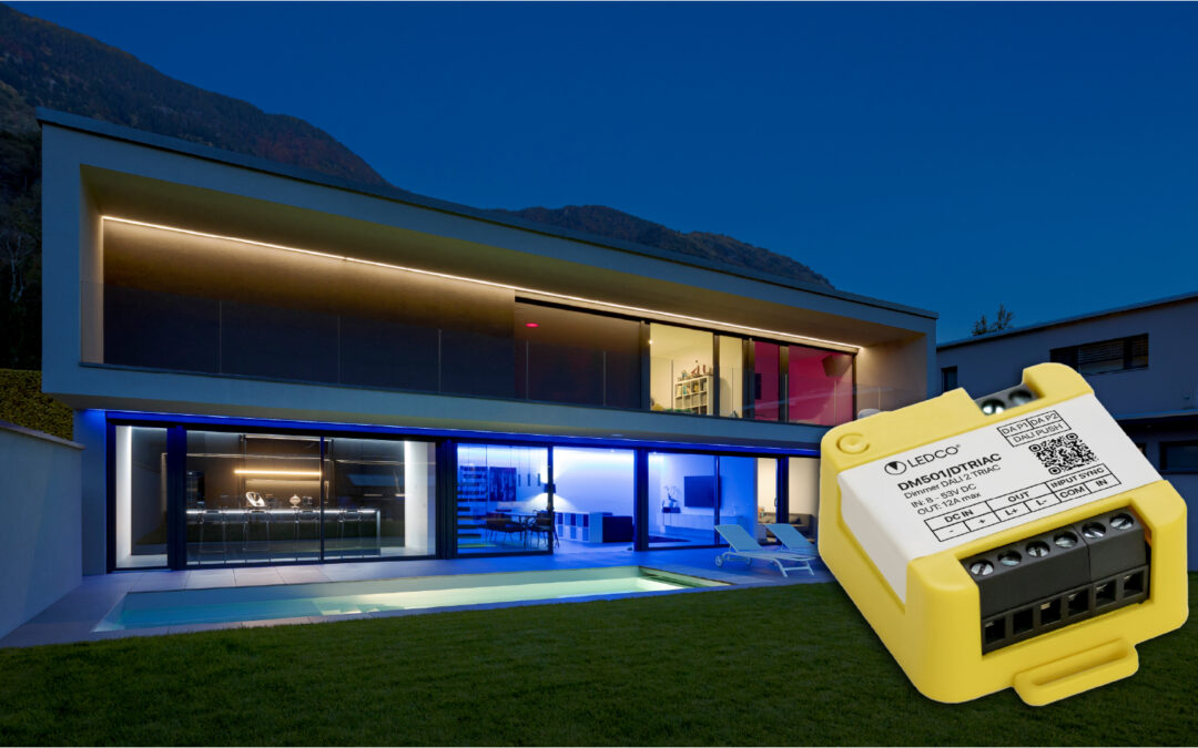 Gestire la luce non è mai stato così semplice: scopri il nuovo dimmer DM501/DTRIAC